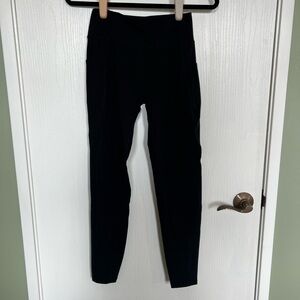 Black Alphalete Surface Pocket Legging Size Medium